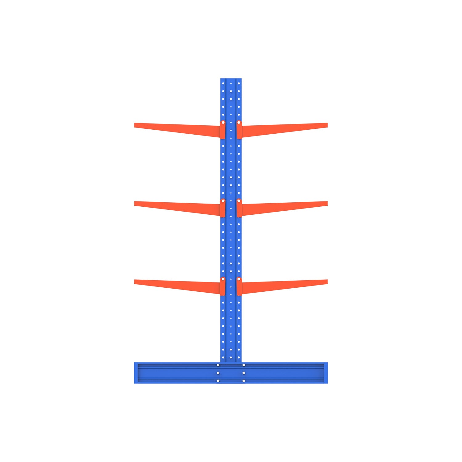 Heavy Duty Cantilever Racking | 4290mm Height 2 Bay Double Side | Indoor Bulky Warehouse Storage